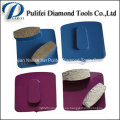 Herramientas de diamante para pisos de concreto HTC Grinding Pad y Trapezoid Grinding Disc